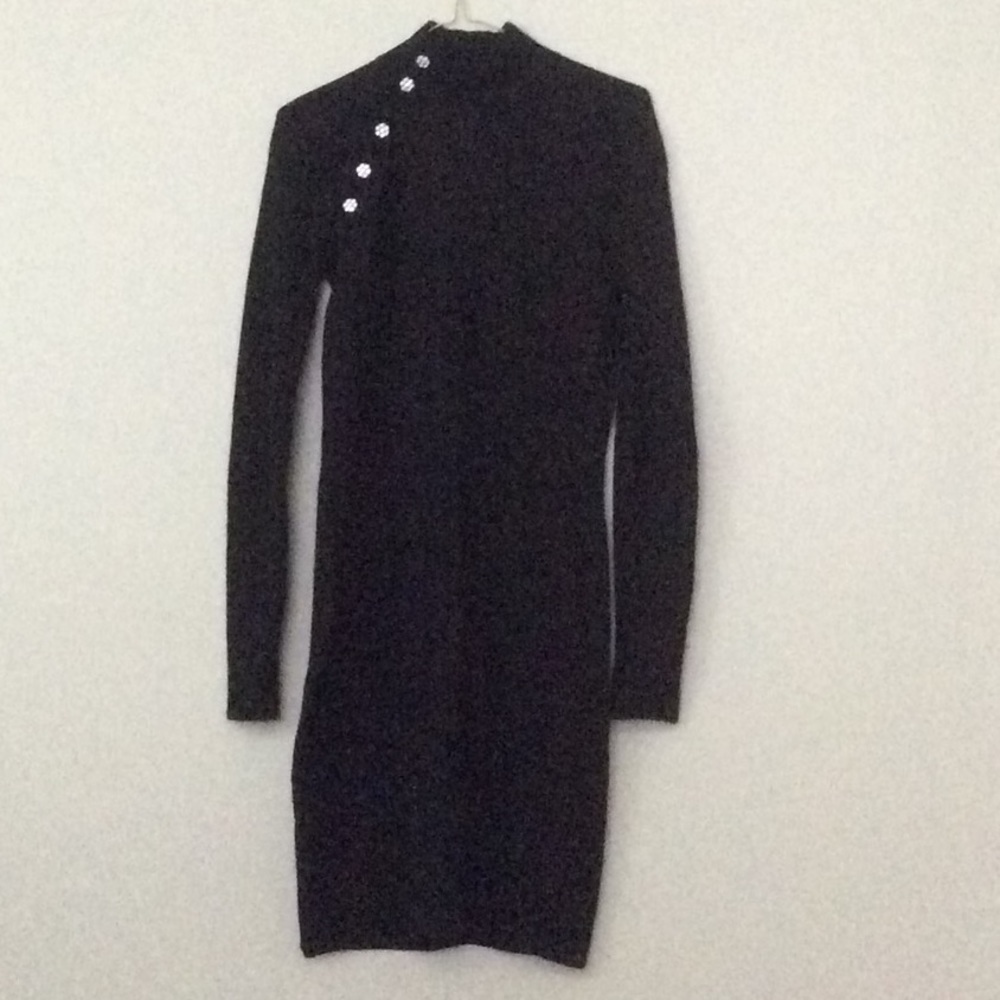 Ralph Lauren wool black dress, Size M